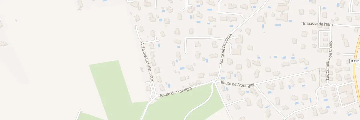 Plan du 300 Rte de Frontigny à Charly