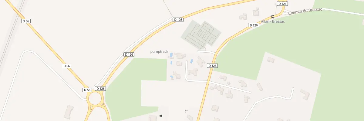 Plan du 5001 La Blachette à Allan