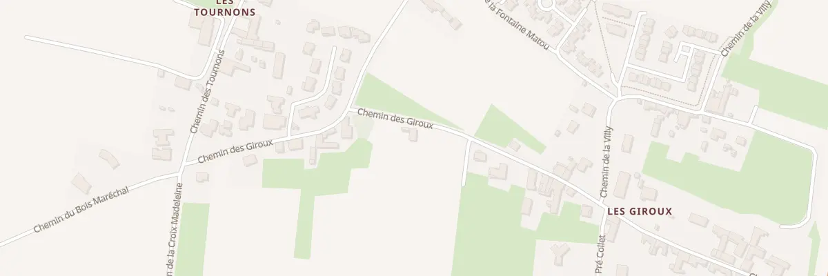 Plan du 559 Che des Giroux à Charnay-lès-Mâcon