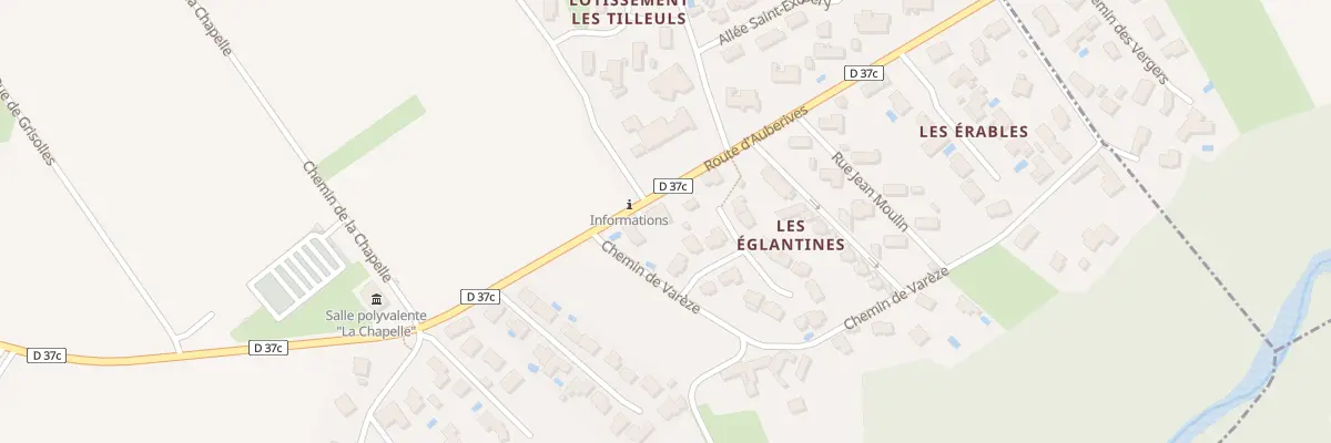 Plan du 390 Rte d’Auberives à Saint-Clair-du-Rhône