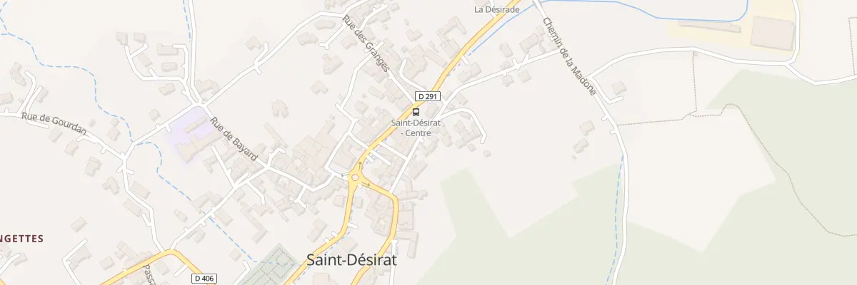 Plan du 70 Rue des Margirands à Saint-Désirat
