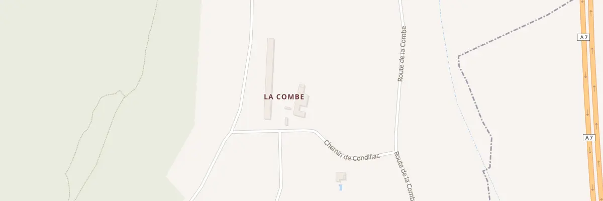 Plan du 5079 La Combe Sud à Savasse