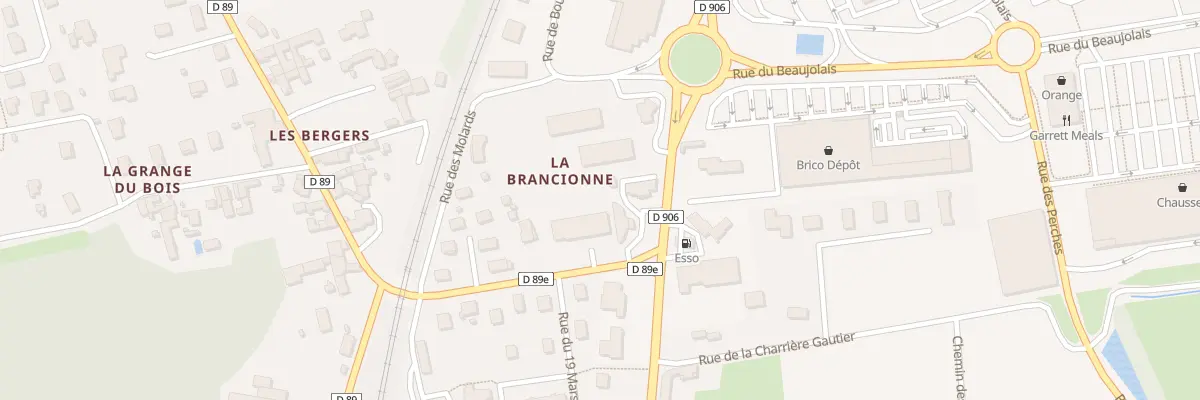 Plan du 50 Rue de la Brancionne à Crêches-sur-Saône