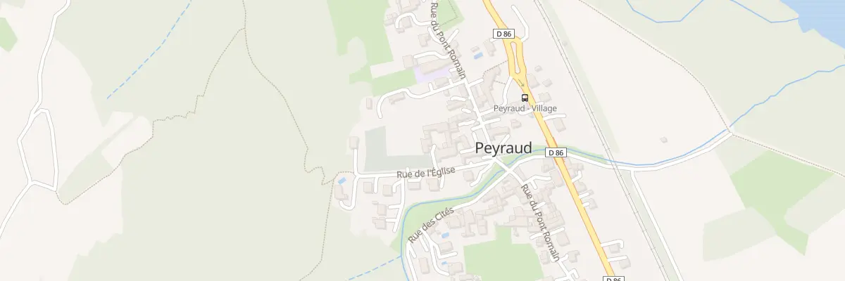 Plan du 5091 Les Prieurets à Peyraud