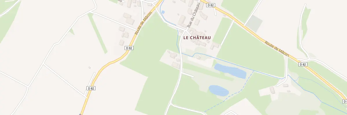 Plan du 9200 Les Vervots à Charnay-lès-Mâcon
