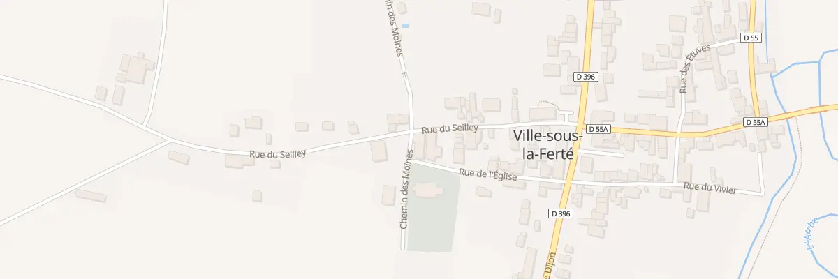Plan du 17 Rue du Seilley à Ville-sous-la-Ferté
