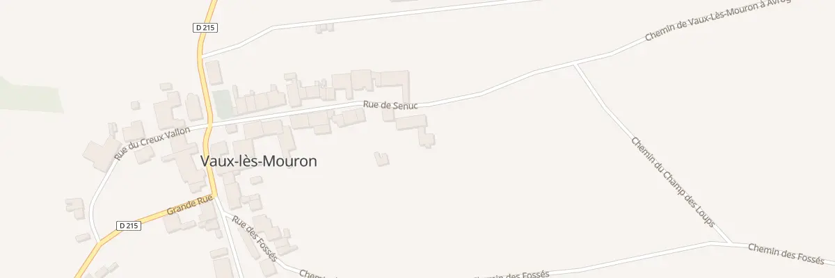 Plan du 18 Rue de Senuc à Vaux-lès-Mouron