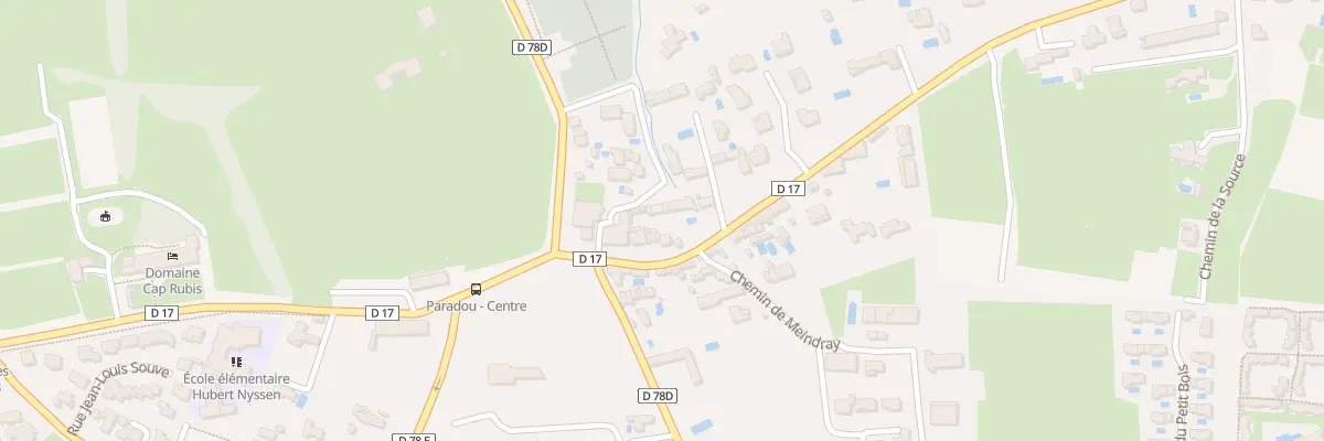 Plan du 5147 Av de la Vallée des Baux à Paradou