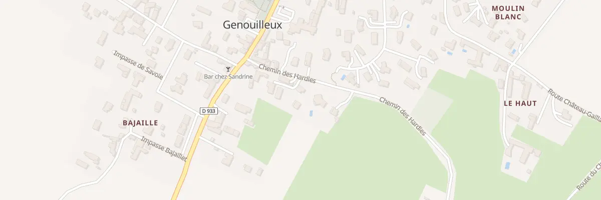 Plan du 5134 Le Village à Genouilleux