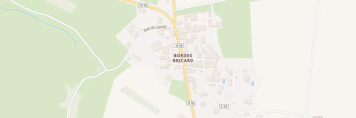 Plan du 8 Rte de Sombernon (B.Bricard) à Saint-Martin-du-Mont