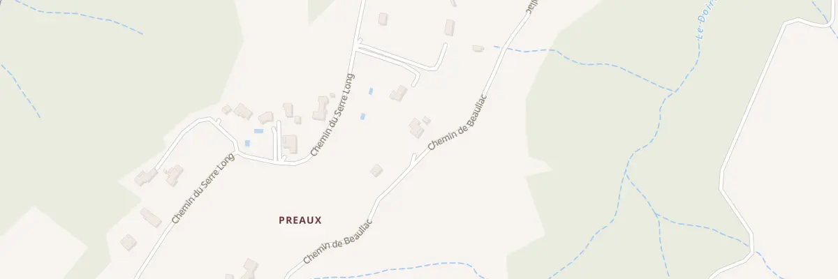 Plan du 775 Che de Beauliac à Saint-Romain-de-Lerps