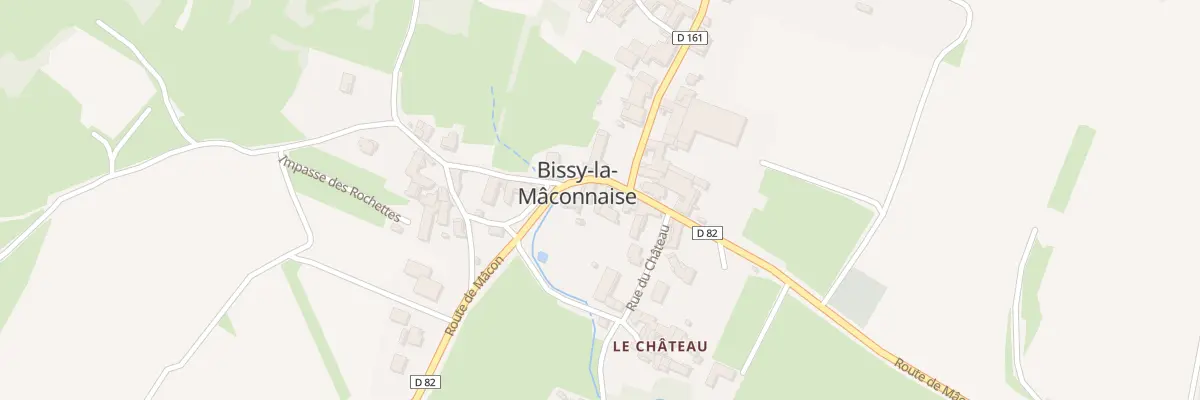 Plan du 5112F Bissy La Maconnaise à Bissy-la-Mâconnaise