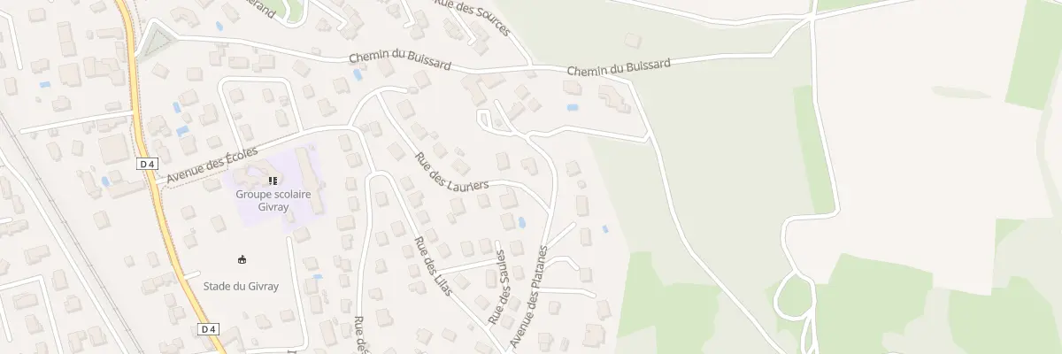 Plan du 18 Rue des Lauriers à Saint-Maurice-l’Exil