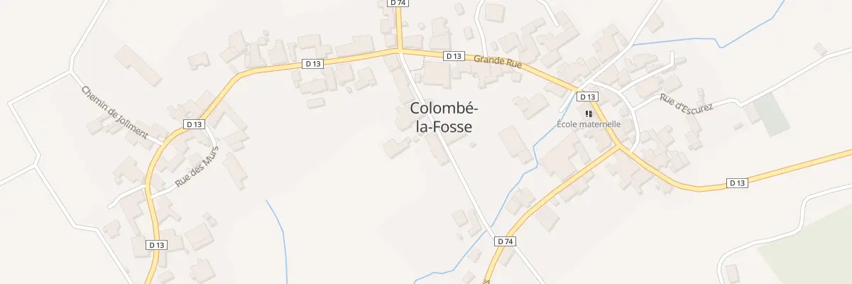 Plan du 10 Rle du Moulin à Colombé-la-Fosse
