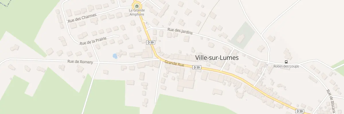 Plan du 11 Gr Grand Rue à Ville-sur-Lumes
