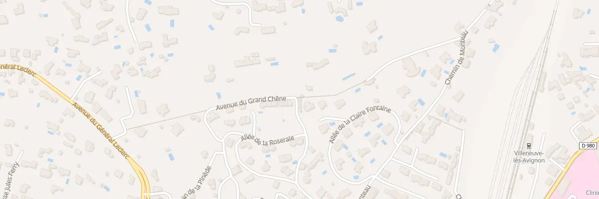 Plan du 18 All de la Roseraie à Villeneuve-lès-Avignon