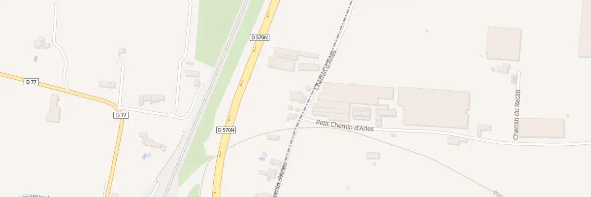 Plan du 9100 Che d’Arles à Barbentane