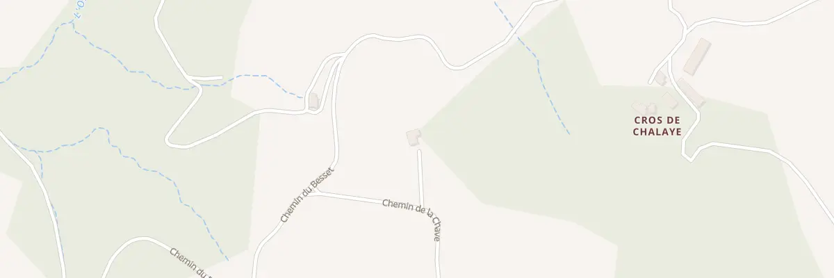 Plan du 115 Che de la Chave à Saint-Romain-de-Lerps