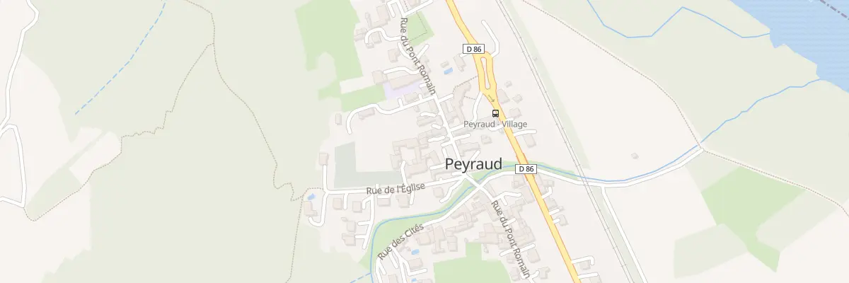 Plan du 32 Rue du Pont Romain à Peyraud