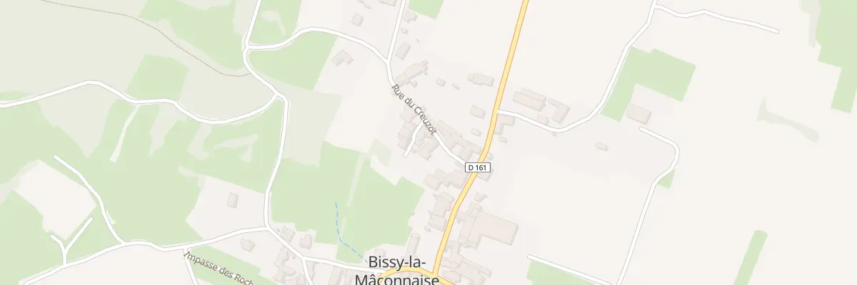 Plan du 5051 Bissy La Maconnaise à Bissy-la-Mâconnaise