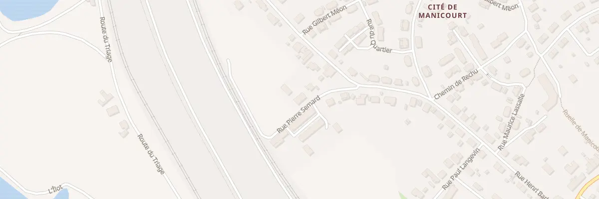 Plan du 4 Rue Pierre Sémard à Nouvion-sur-Meuse