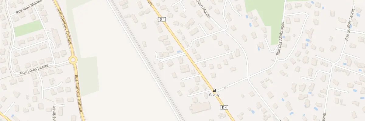 Plan du 54T Rue Sacco et Vanzetti à Saint-Maurice-l’Exil