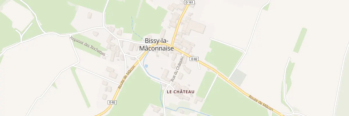 Plan du 5019 Bissy La Maconnaise à Bissy-la-Mâconnaise