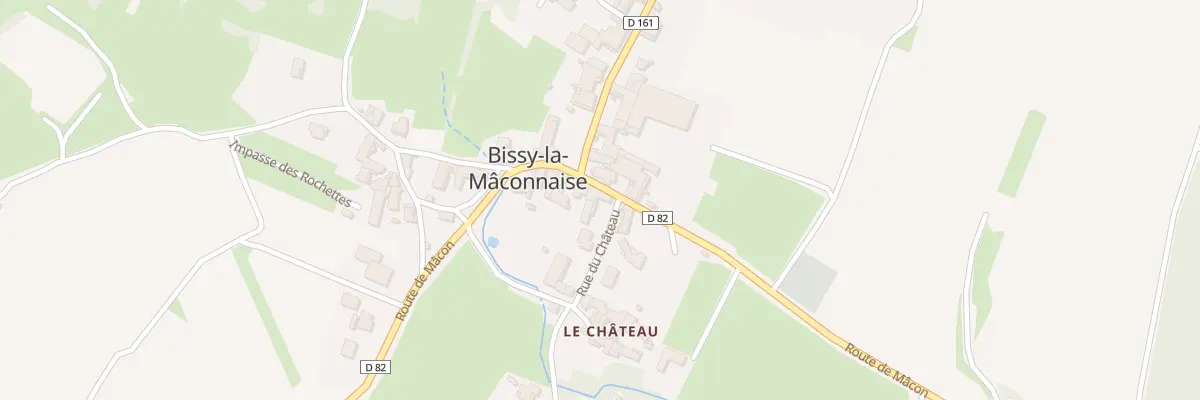 Plan du 5018 Bissy La Maconnaise à Bissy-la-Mâconnaise