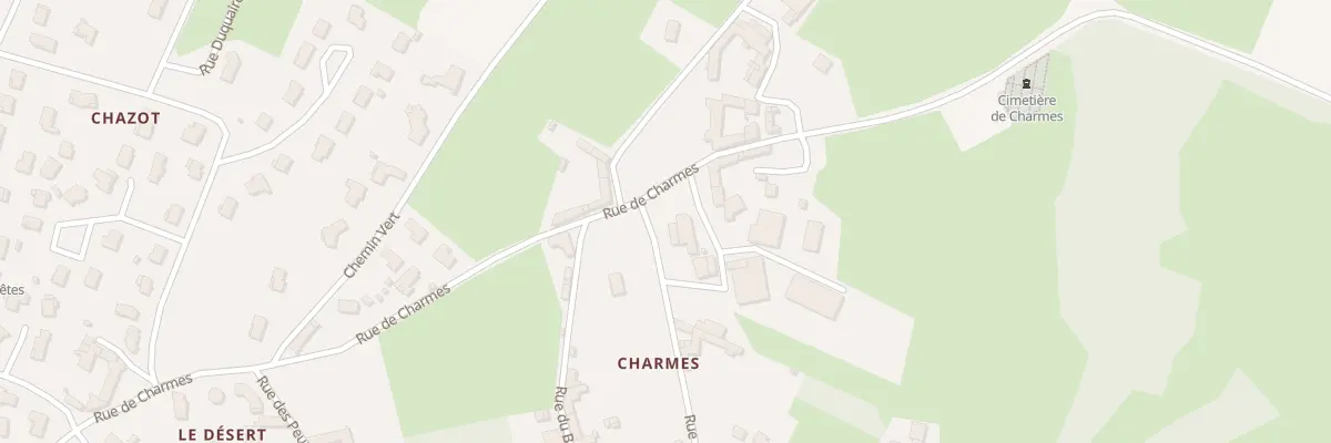 Plan du 5016 Rue des Marronniers à Guéreins