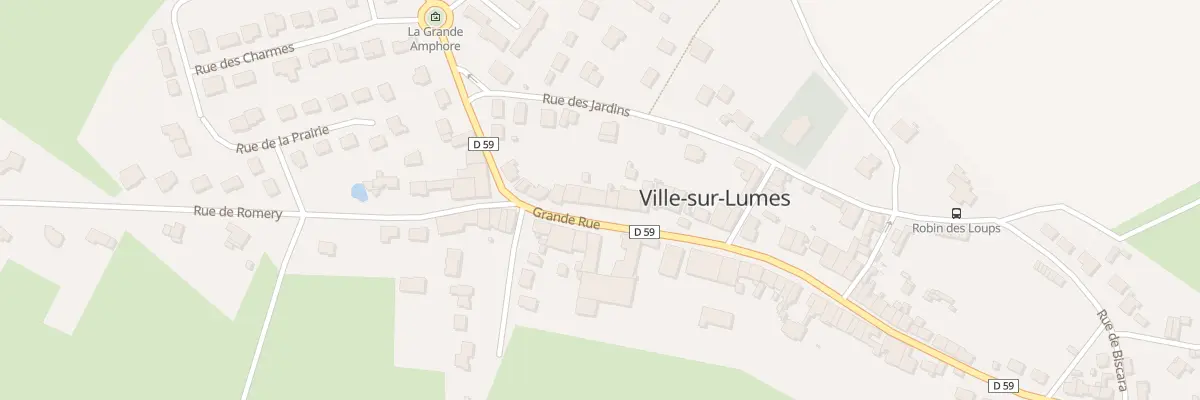 Plan du 15 Gr Grand Rue à Ville-sur-Lumes