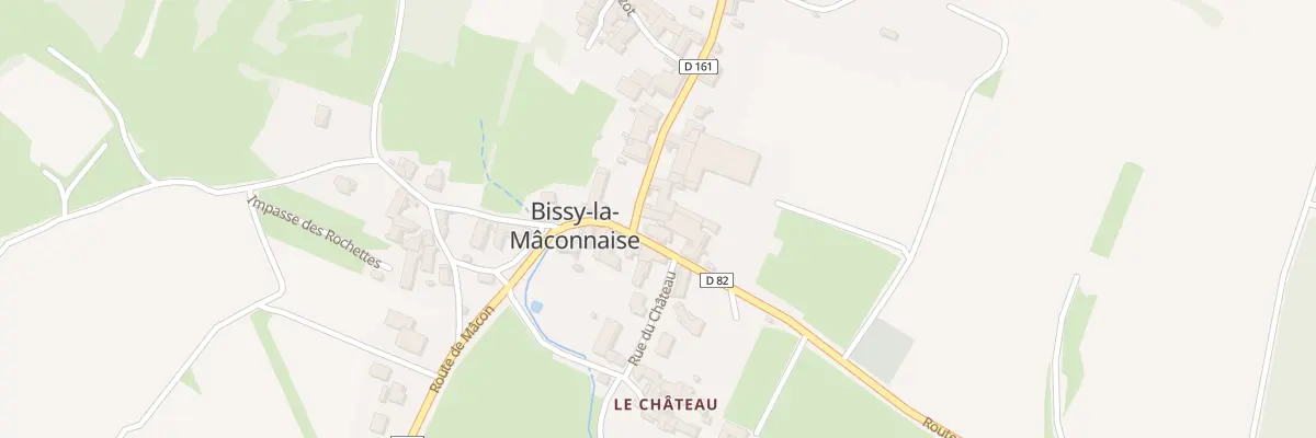 Plan du 5031 Bissy La Maconnaise à Bissy-la-Mâconnaise
