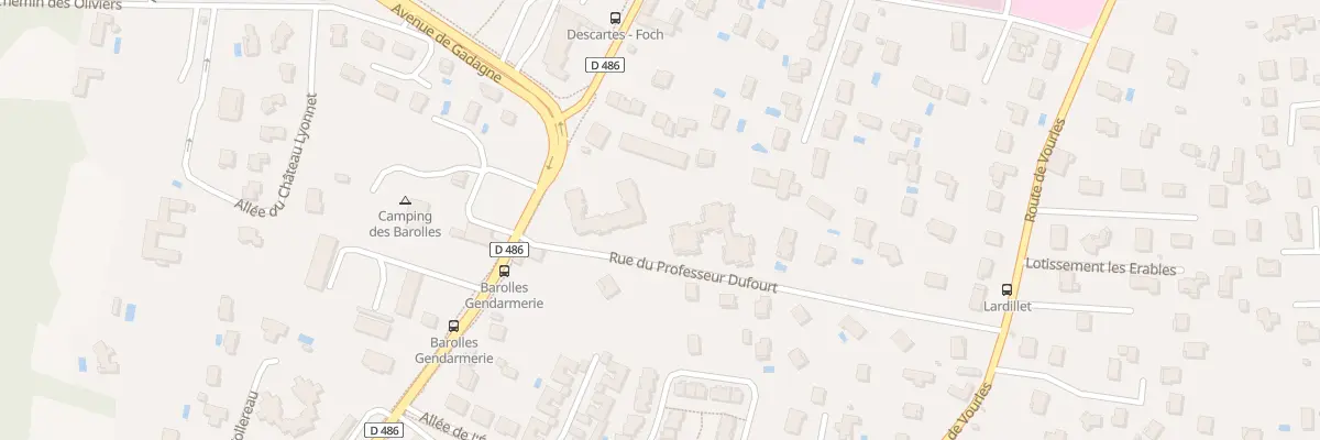 Plan du 7 Rue du Professeur Dufourd à Saint-Genis-Laval