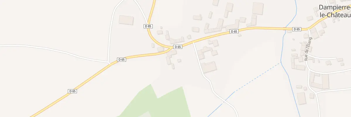 Plan du 6 Rue de Sommerecourt à Dampierre-le-Château