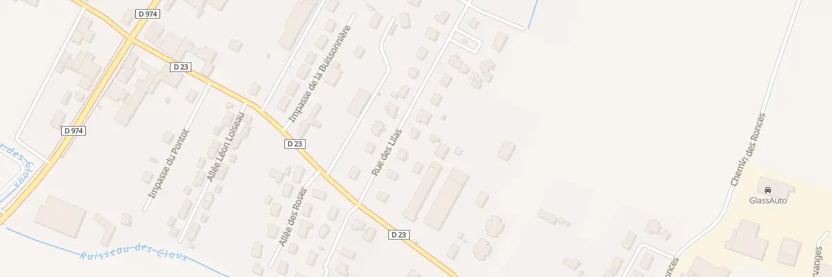 Plan du 8 Rue des Lilas à Meursault