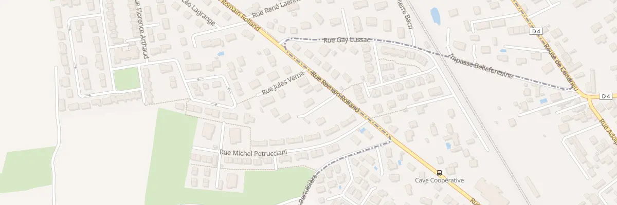 Plan du 10A Rue Romain Rolland à Saint-Maurice-l’Exil