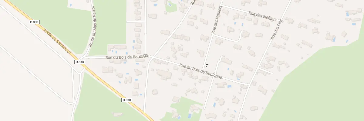Plan du 190 Rue du Bois de Boulogne à Saint-Martin-de-Crau