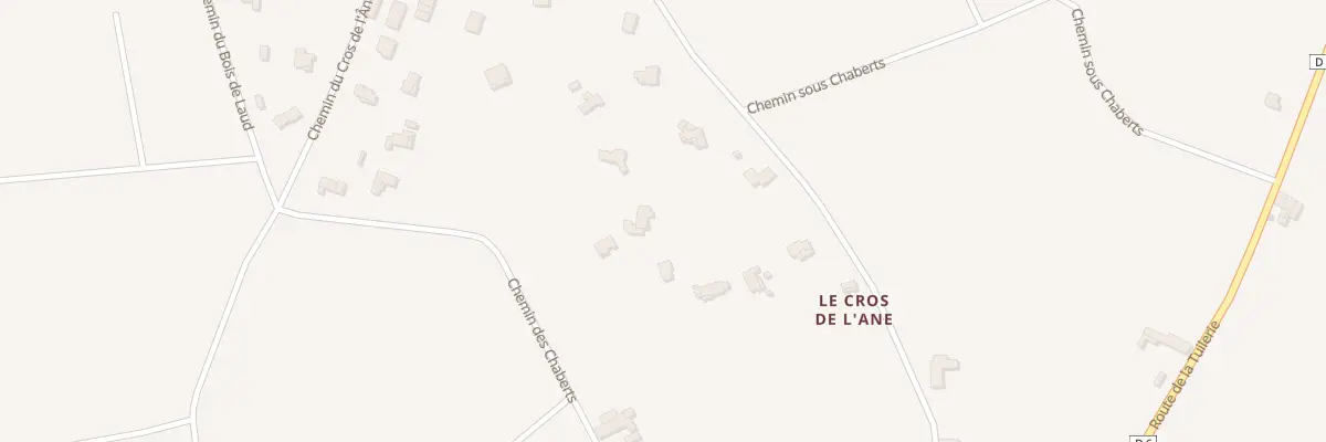 Plan du 5330 Le Cros de l’Ane à Savasse