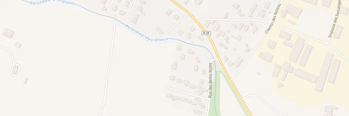 Plan du 2B Rue des Belles Roses à Meursault