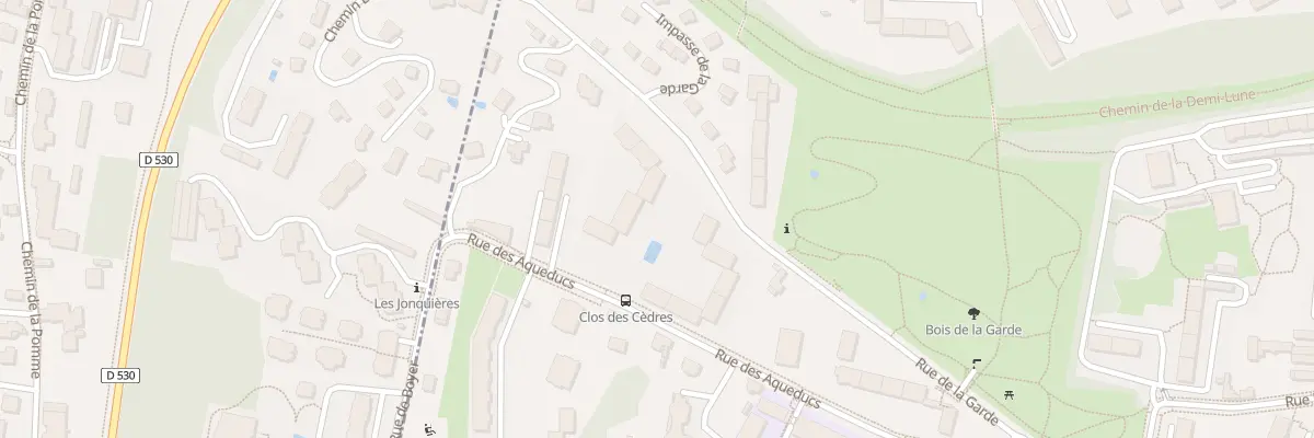 Plan du 58B Rue des Aqueducs à Lyon 5e Arrondissement