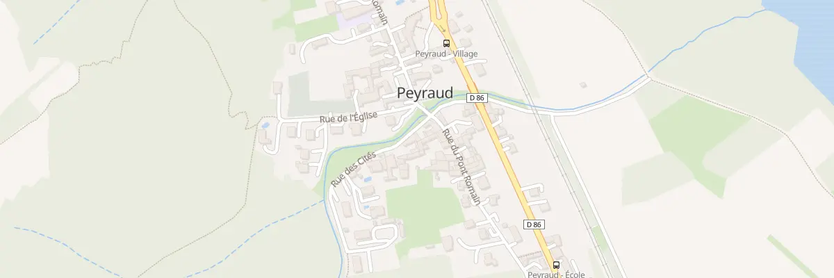 Plan du 5074 Les Replats à Peyraud