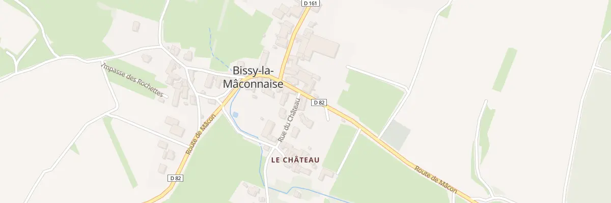 Plan du 5028 Bissy La Maconnaise à Bissy-la-Mâconnaise