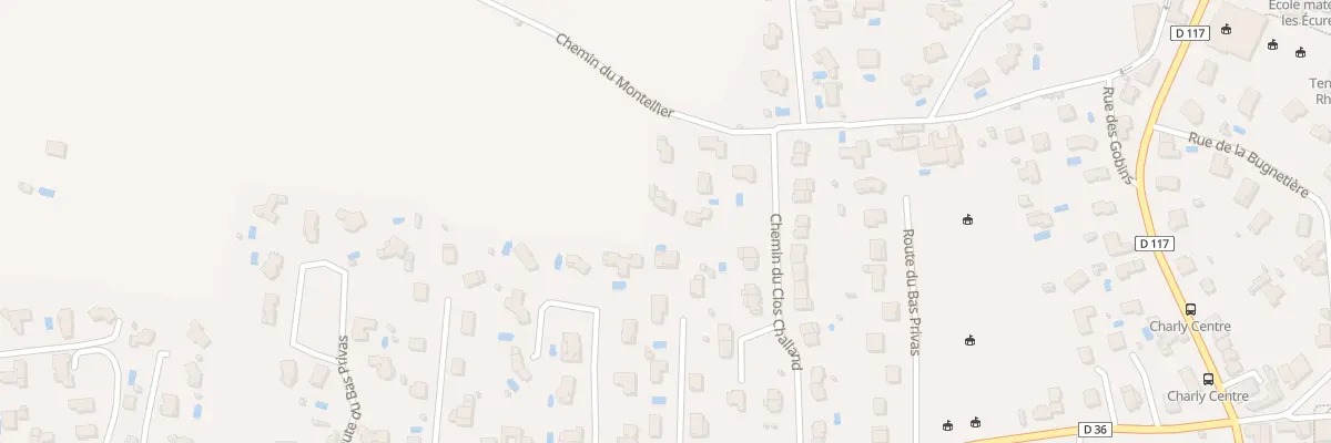 Plan du 457D Che du Montellier à Charly