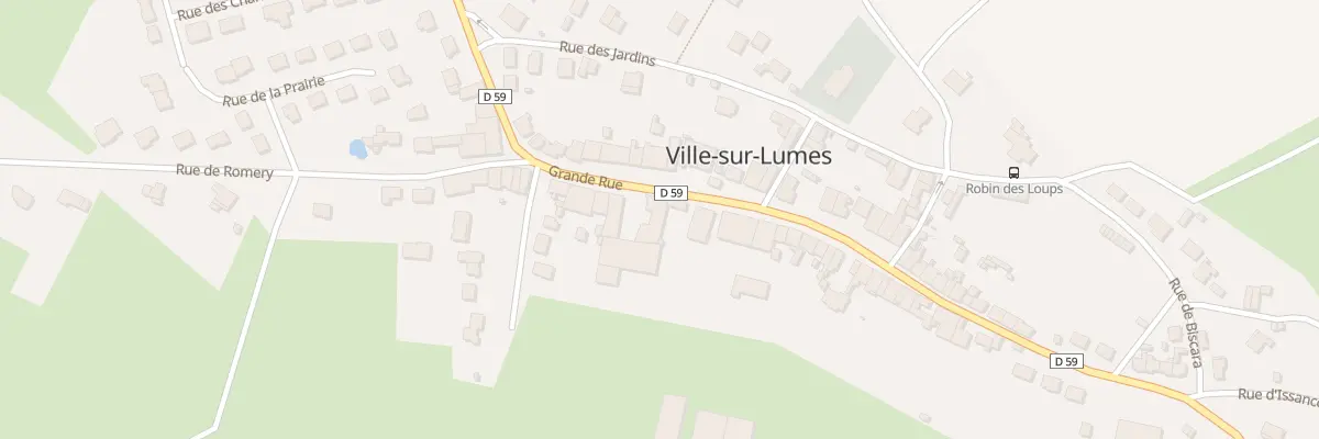 Plan du 20 Gr Grand Rue à Ville-sur-Lumes