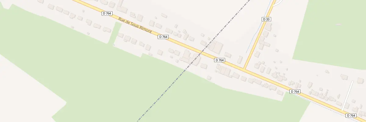 Plan du 42B Rue de sous Rimont à Flize