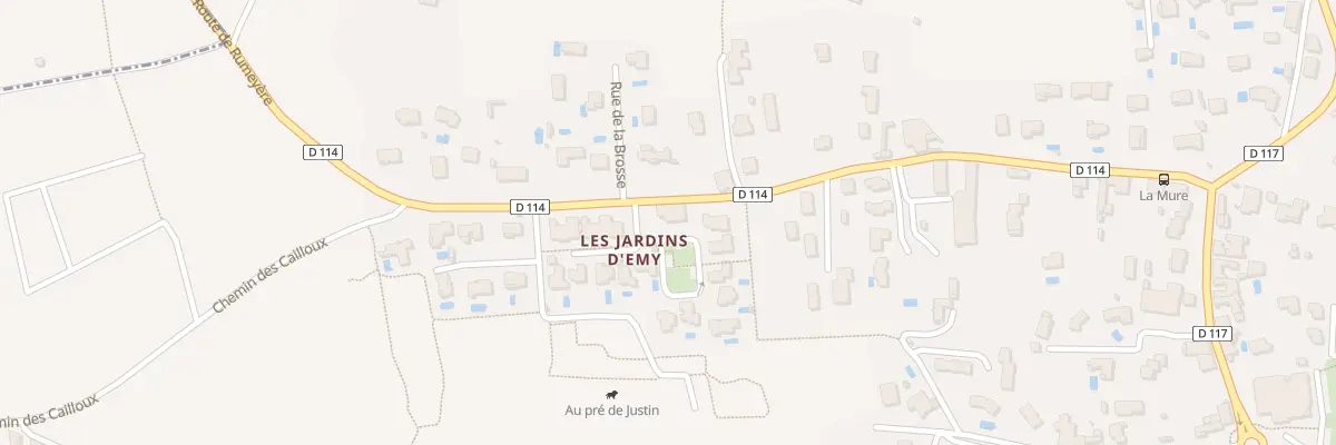 Plan du 399A Rue de la Brosse à Charly