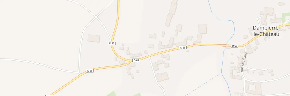 Plan du 9 Rue de Sommerecourt à Dampierre-le-Château