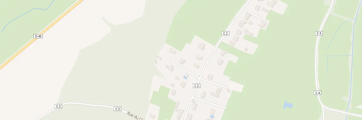 Plan du 4 Imp du Champ de la Grange à La Charmée