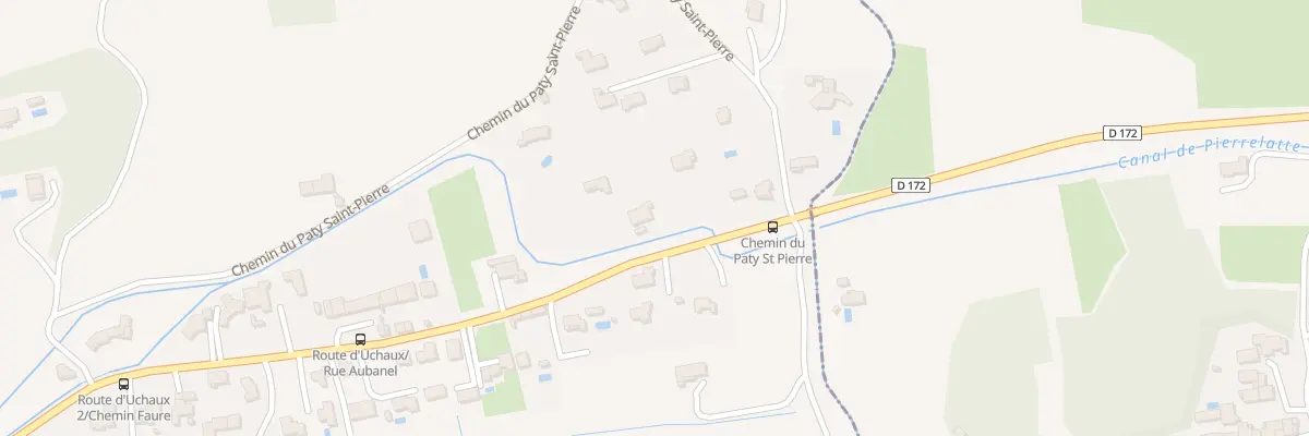 Plan du 2107 Rte d’Uchaux à Piolenc