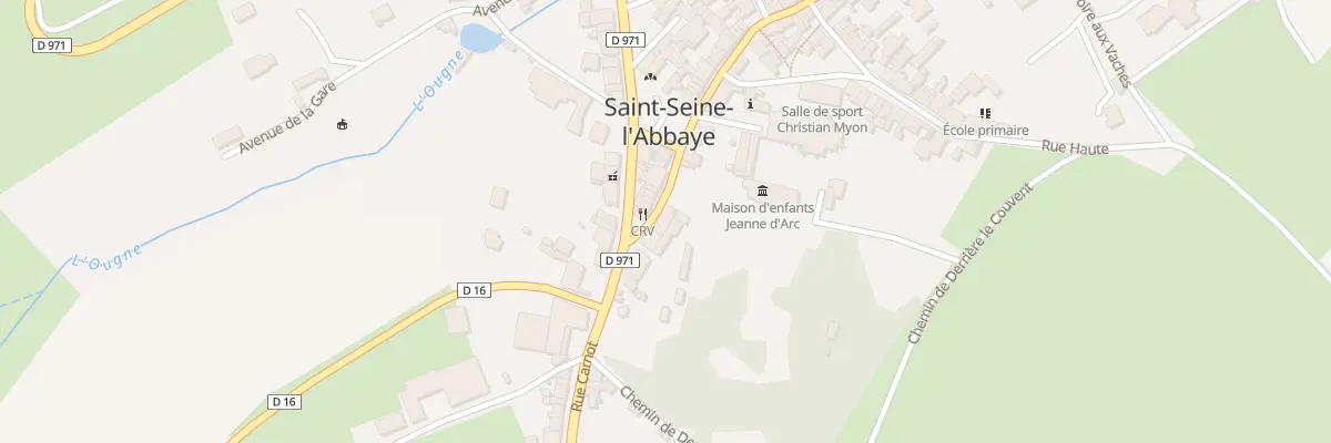Plan du 11 Rue Sonnois à Saint-Seine-l’Abbaye