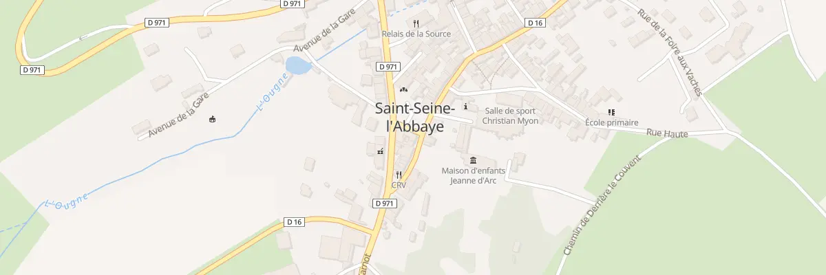 Plan du 22 Rue Sonnois à Saint-Seine-l’Abbaye